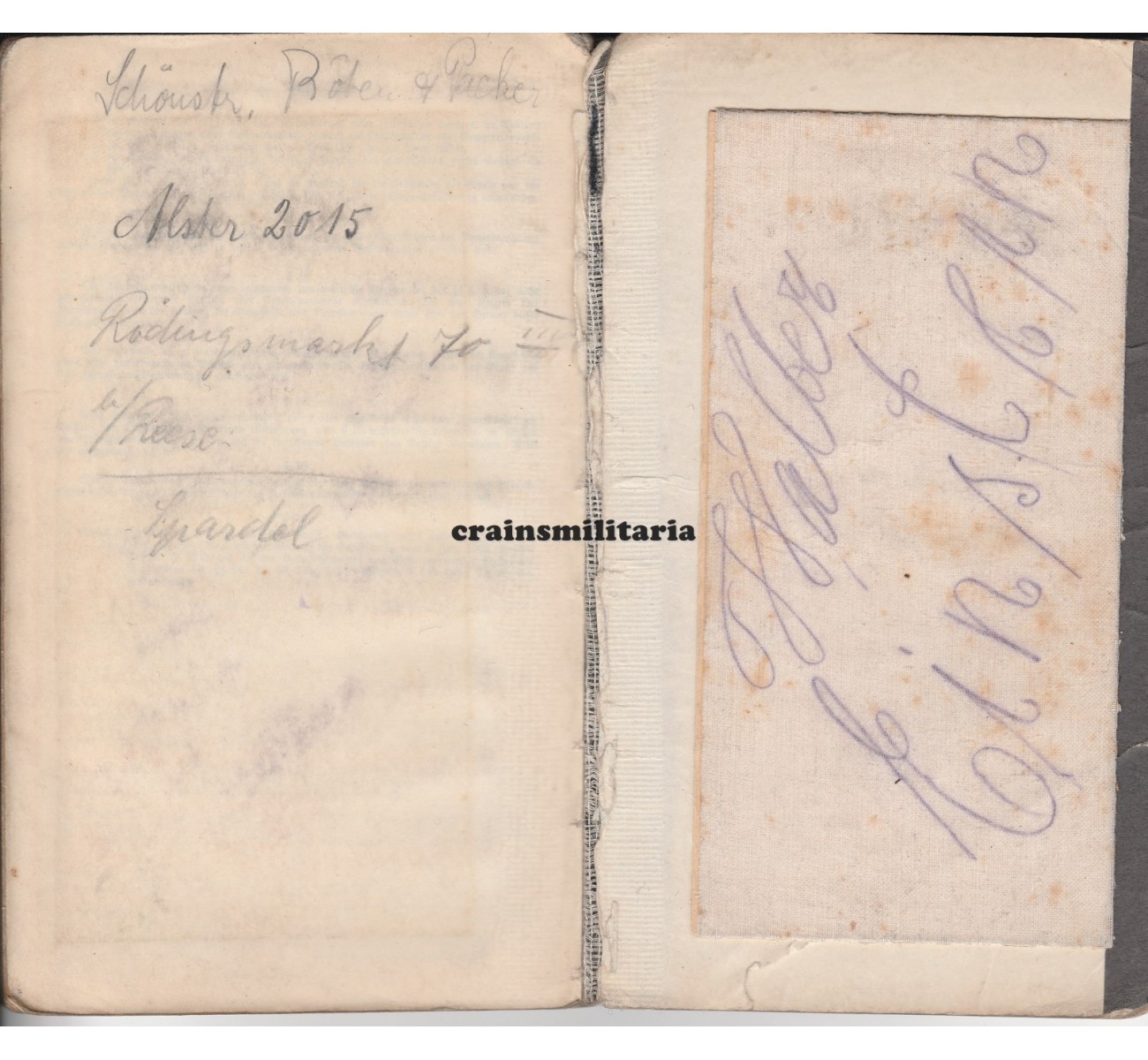 Crain s Militaria Jewish Mischling Wehrpass Grouping Hamburg crain-s-militaria-jewish-mischling-wehrpass-grouping-hamburg